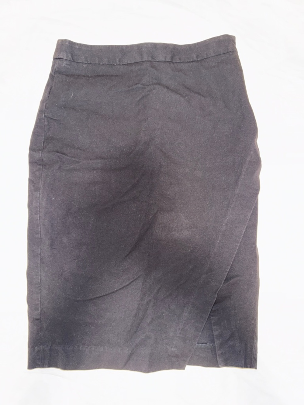 Banana Republic Black Pencil Skirt with Front Slit